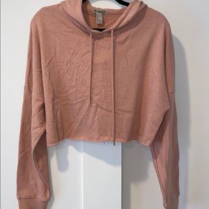 Forever 21 Crop hoodie size L